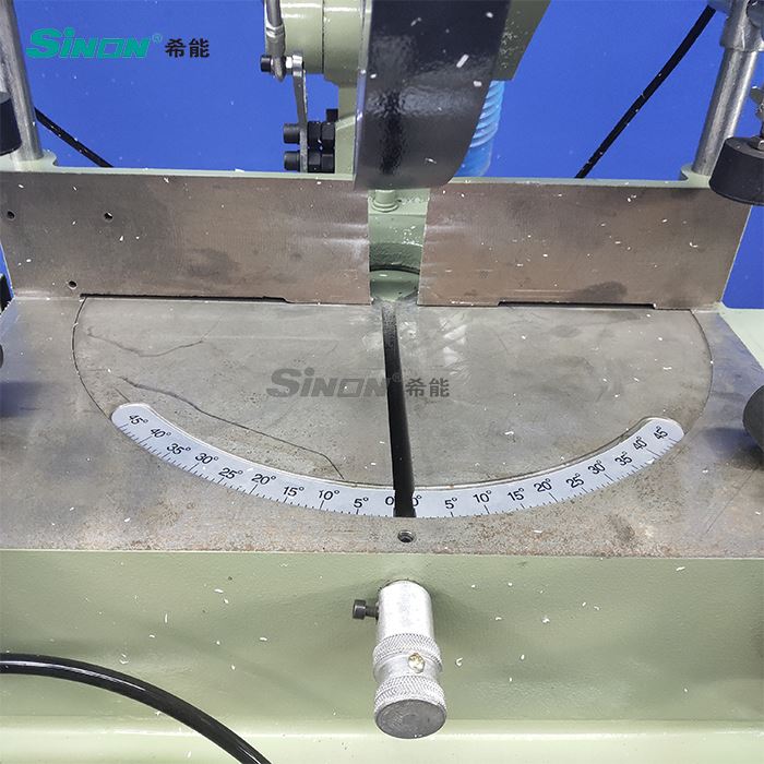 DOUBLE MITRE SAW MACHINE